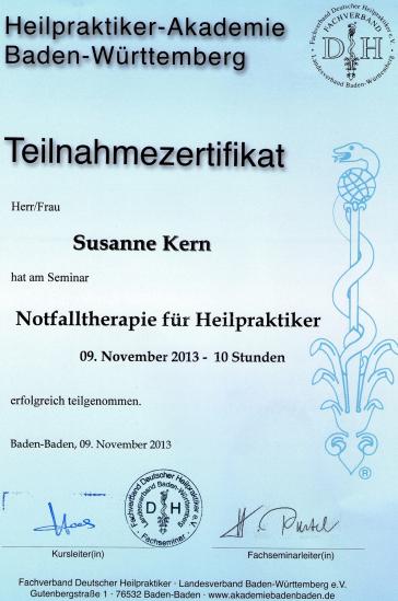 Notfalltherapie